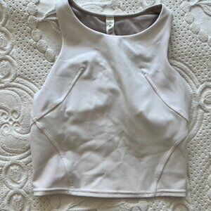White Lululemon Racerback Tank Top